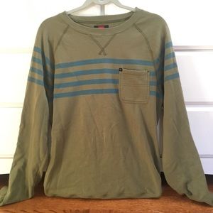 Oversized green sweatshirt